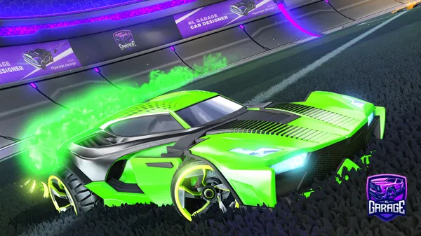 A Rocket League car design from Donut_Master_OOO