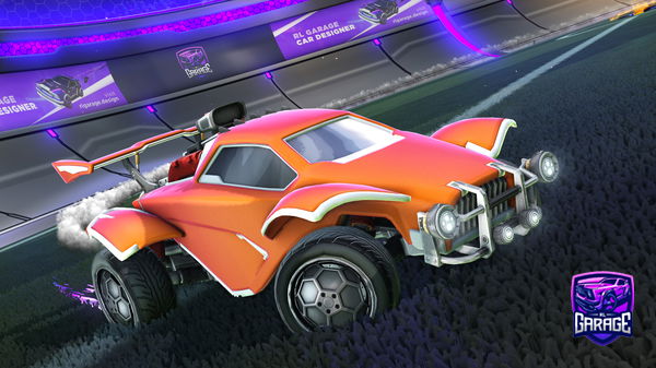 A Rocket League car design from gar-7