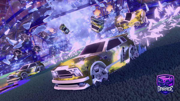 A Rocket League car design from Evrgame444
