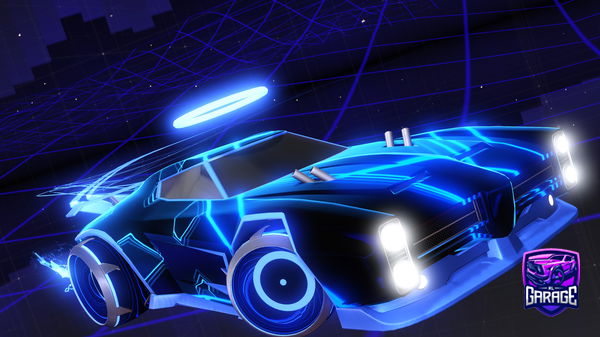 A Rocket League car design from ChevyRL
