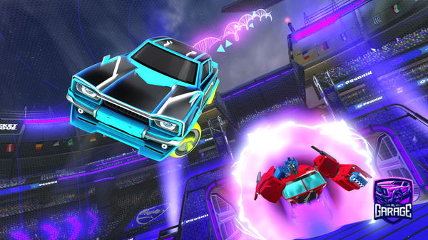 A Rocket League car design from _trazoM