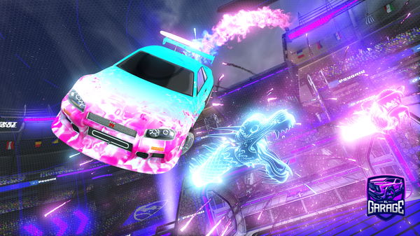 A Rocket League car design from mrTREAD