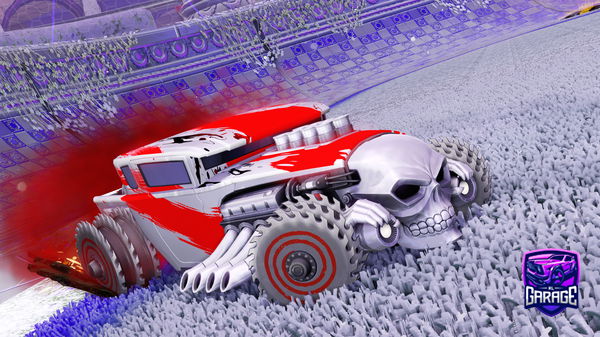 A Rocket League car design from TotKomyPoxyi