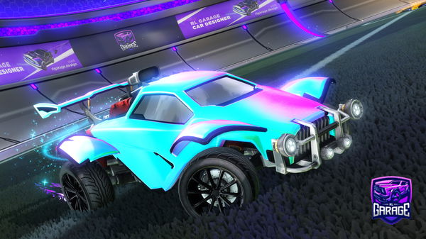 A Rocket League car design from yaourt_
