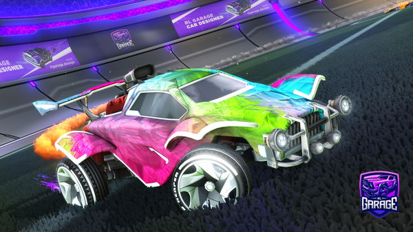 A Rocket League car design from MrChicken30002