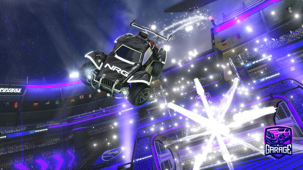 A Rocket League car design from zynxygboye