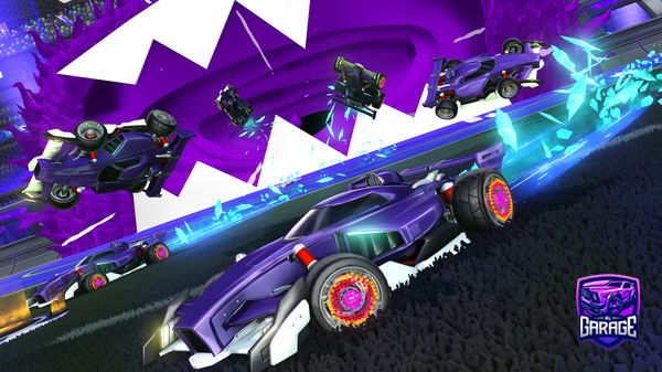 A Rocket League car design from Coldblooded374