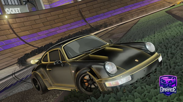 A Rocket League car design from Cosplash