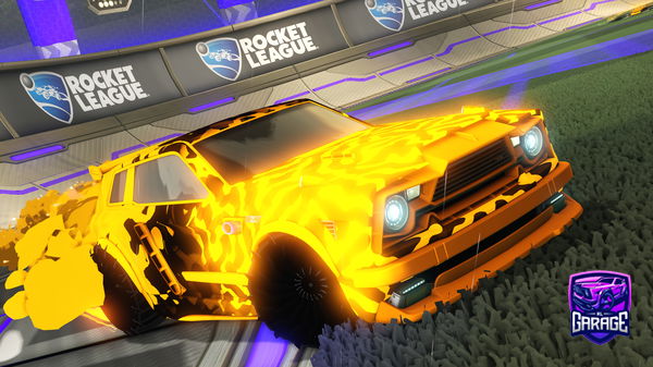 A Rocket League car design from Seba_k12345