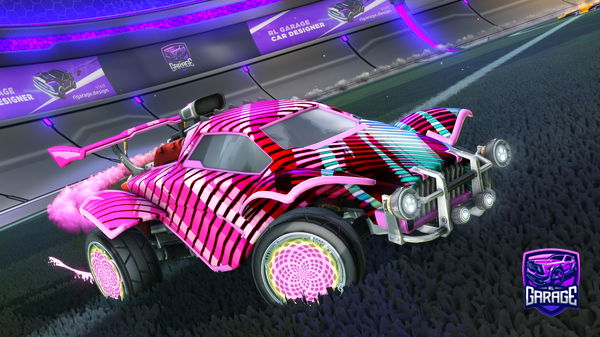 A Rocket League car design from BostonMark1122