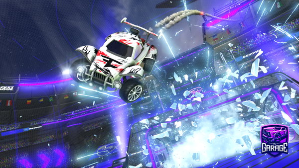 A Rocket League car design from Q2W2