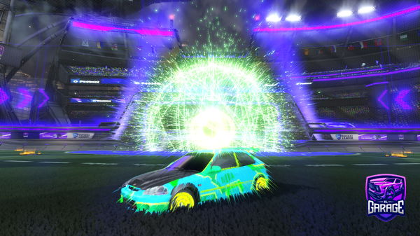 A Rocket League car design from AxolotlBlock