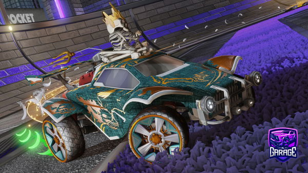 A Rocket League car design from JasonThe_13th