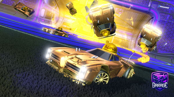 A Rocket League car design from GameJockey14