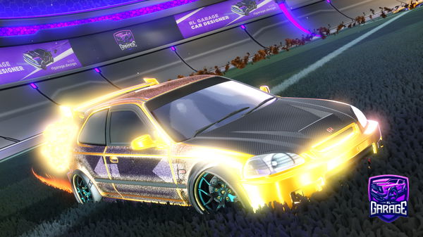 A Rocket League car design from CrustyMusty