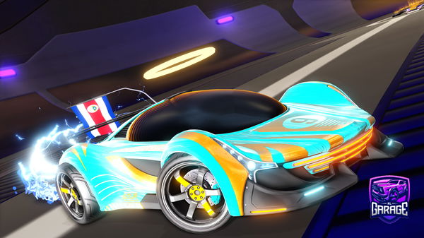 A Rocket League car design from k2ng