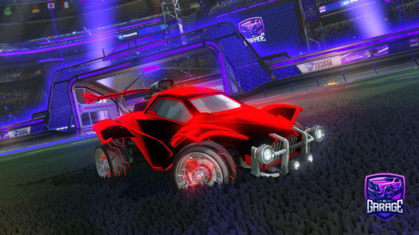 A Rocket League car design from NWILL2