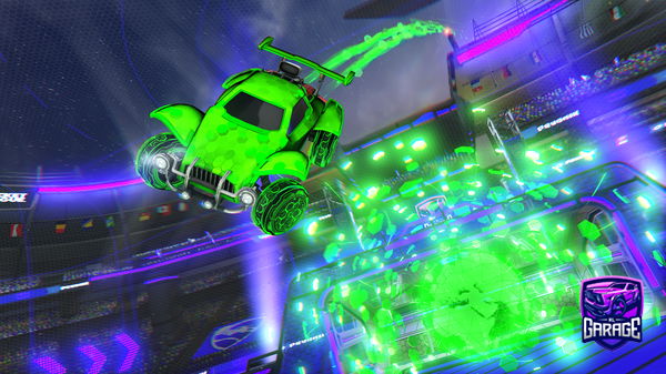 A Rocket League car design from EXtrANO0bZ