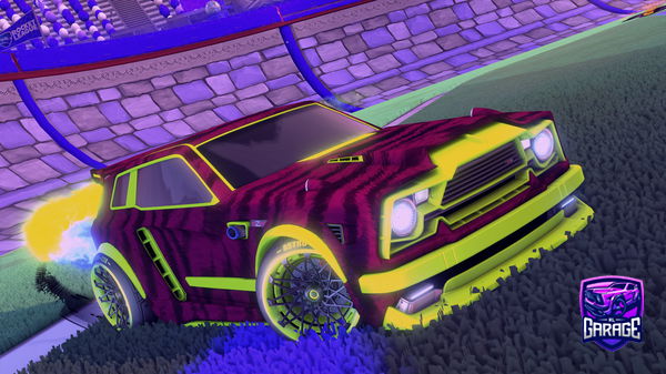 A Rocket League car design from megalomars