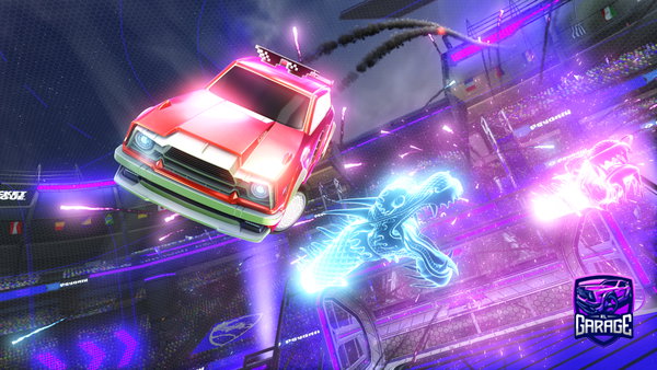 A Rocket League car design from WillP21