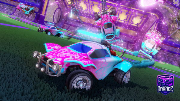 A Rocket League car design from Domenikeliaas