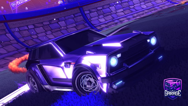 A Rocket League car design from Zamsu