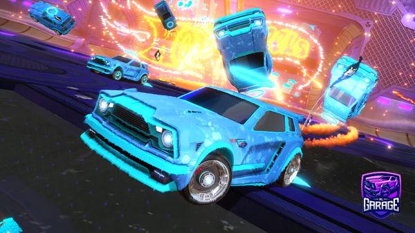 A Rocket League car design from hyser2012