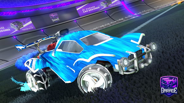 A Rocket League car design from king_leo180