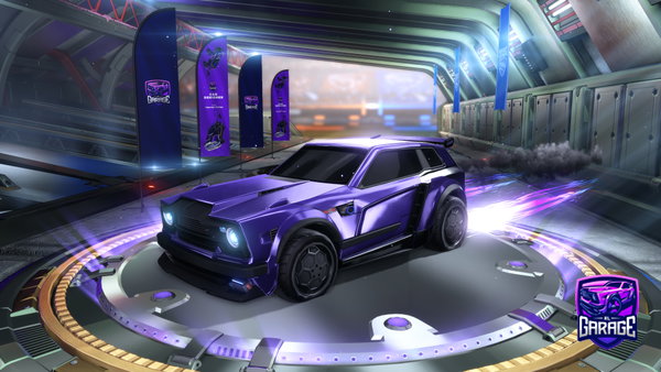 A Rocket League car design from Fake009