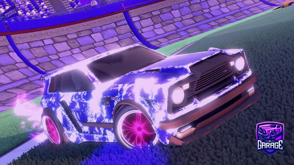 A Rocket League car design from shadyrtw