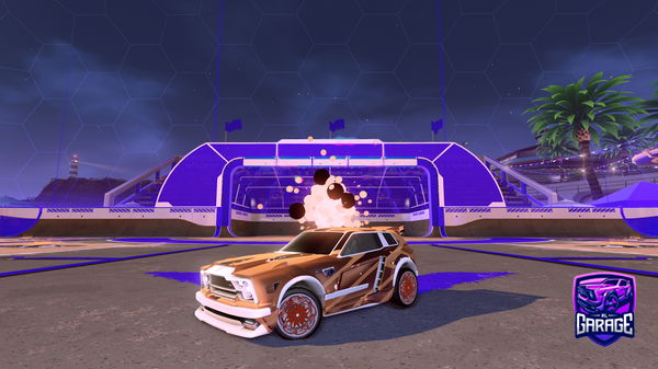 A Rocket League car design from Prockett