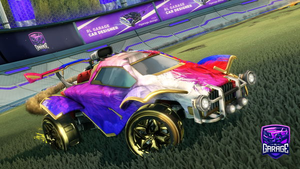 A Rocket League car design from Deathman401