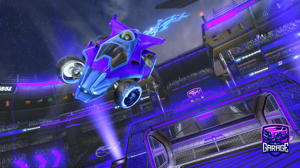 A Rocket League car design from wafflesthedragon