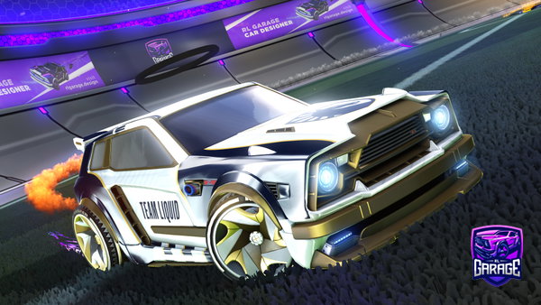A Rocket League car design from SmittyCS7
