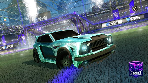 A Rocket League car design from Red_monkey456