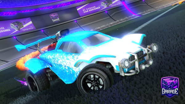 A Rocket League car design from SeishiroNagi