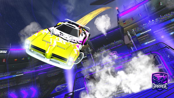 A Rocket League car design from _eizieboy_