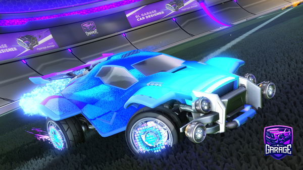 A Rocket League car design from Ghostly_Guner24