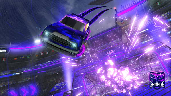 A Rocket League car design from GAVROS-73