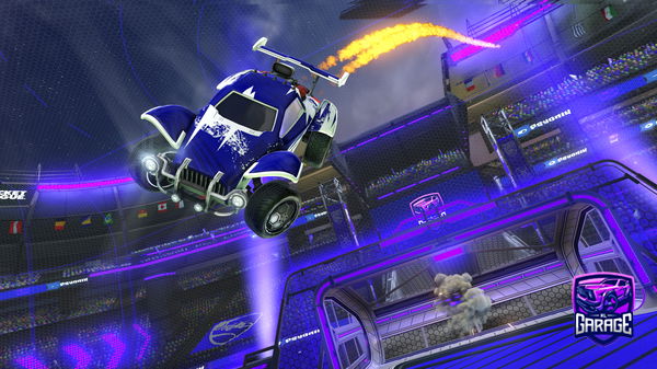 A Rocket League car design from Juli004us