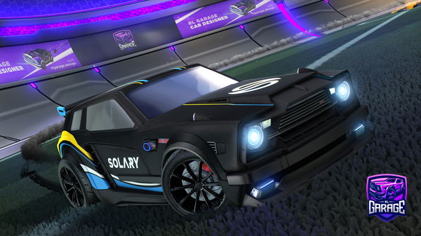 A Rocket League car design from ggNOT