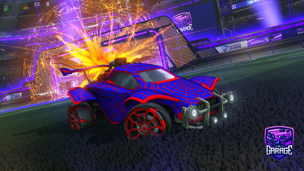 A Rocket League car design from Miracular2010