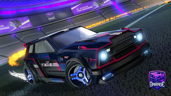 A Rocket League car design from Buddybaseball10