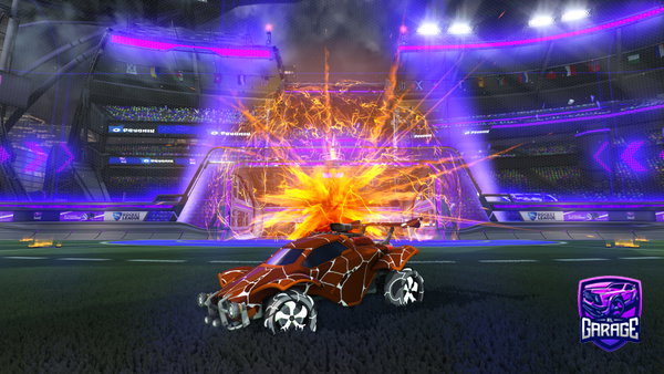 A Rocket League car design from TheOfficialLang7