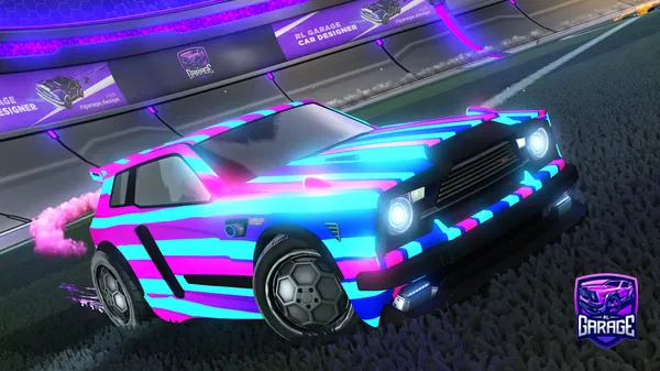 A Rocket League car design from Verrkami