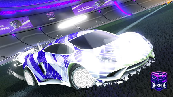 A Rocket League car design from Luviito2