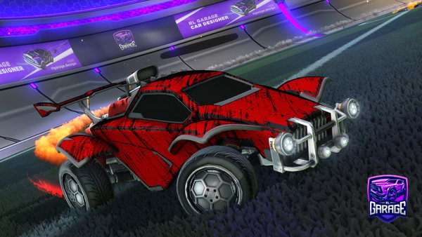 A Rocket League car design from Yotik