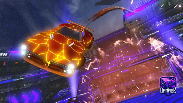 A Rocket League car design from ThatGuyDj