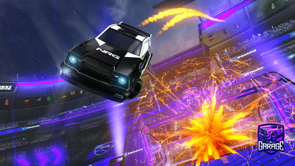 A Rocket League car design from Viki1009