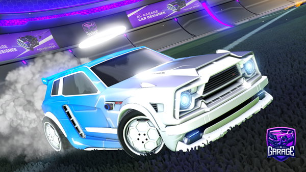 A Rocket League car design from Raprukainen